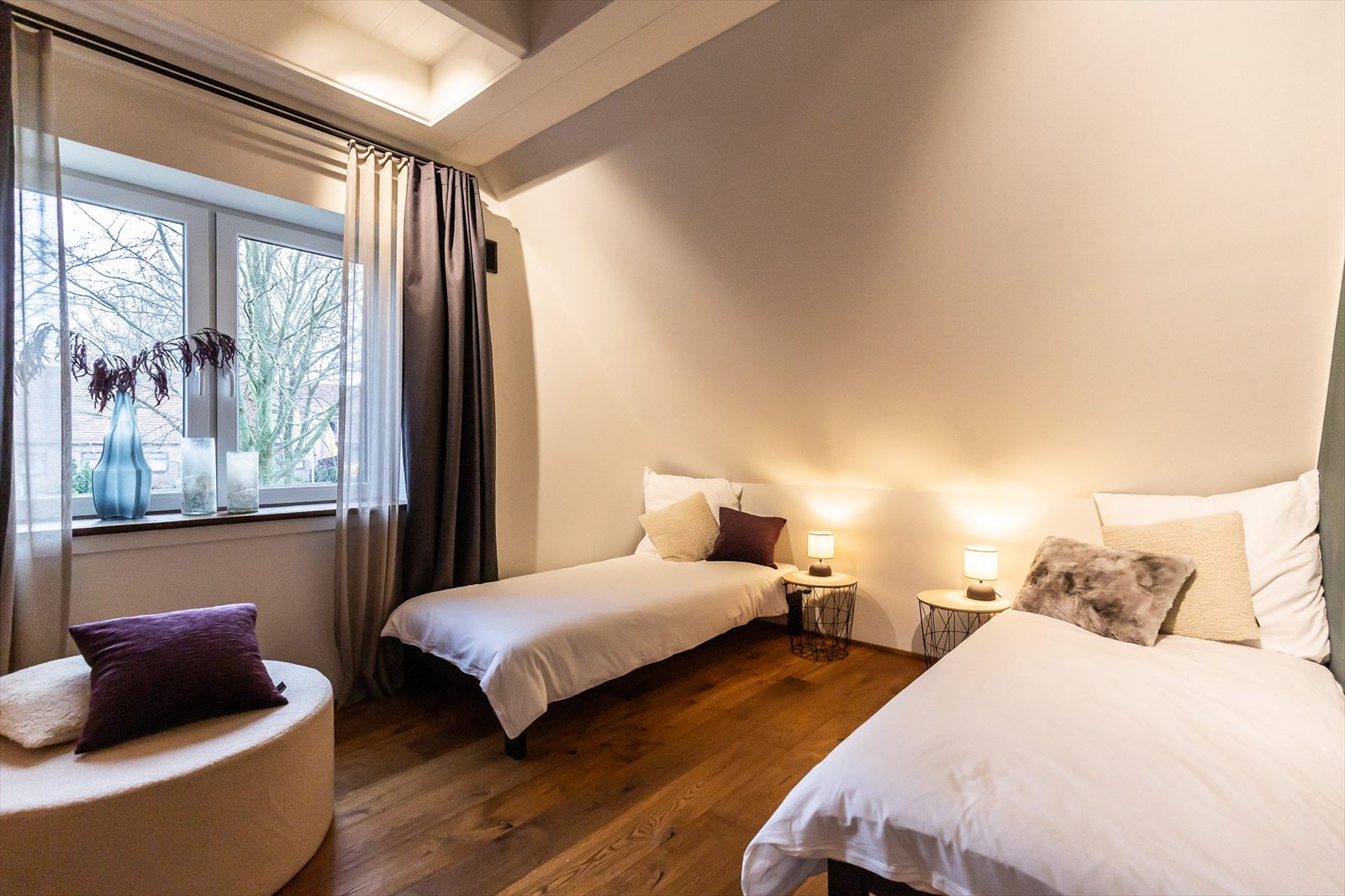 Drittes Schlafzimmer mit Einzelbetten