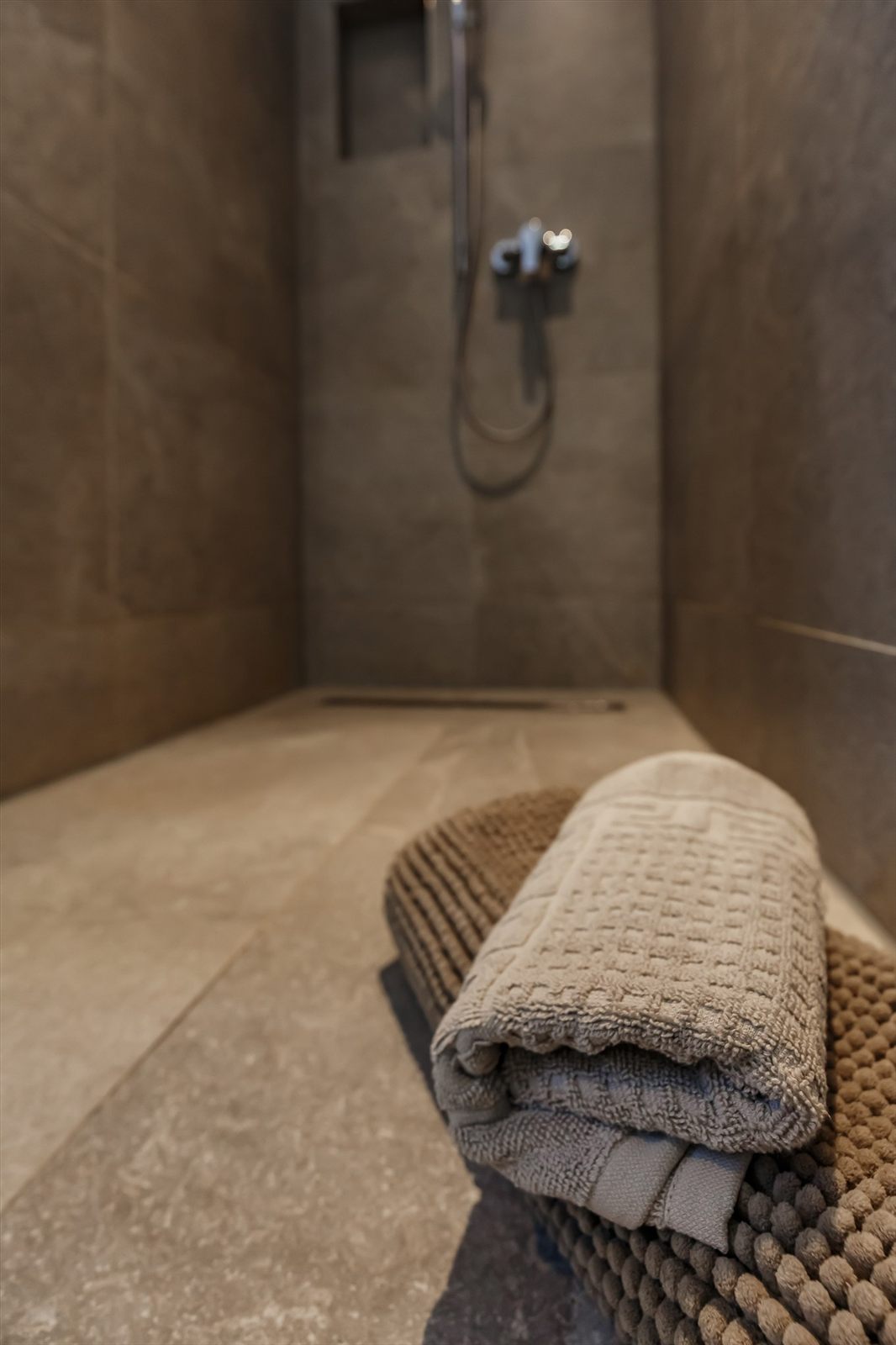 Ebenerdige Dusche